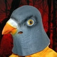 thumbnail image 1 of Pigeon Mask Bird Head Mask Creative Funny Birds Cap for Winter Carnival Party, 1 of 10