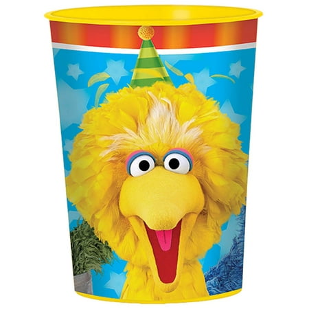Sesame Street Plastic 16oz Favor Cup (Each)