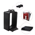 thumbnail image 3 of Kearding Soporte de disco de juego, controlador de estante de almacenamiento de Host para Gamepad, estante de carga, piezas de repuesto, Videojuegos y accesorios, 3 of 6