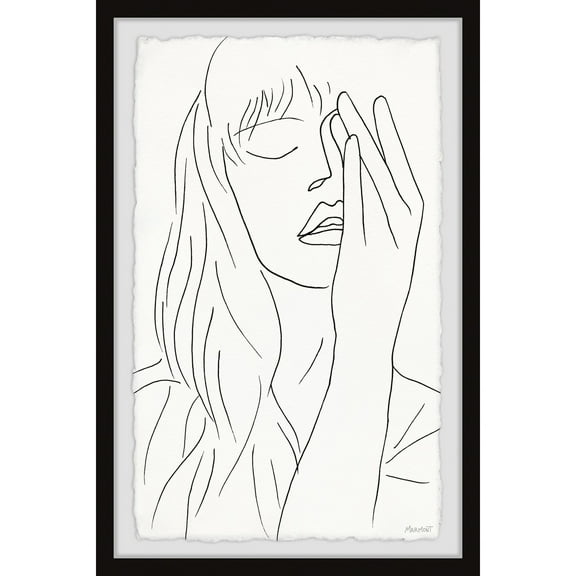 Marmont Hill Itchy Eyes Framed Painting Print