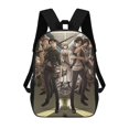 thumbnail image 1 of Poster Attack On Titan Backpack Casual Daypack School Bag Backpack Satchel Rucksack Shoulder Multipurpose Laptop Backpack For Kids, 1 of 5
