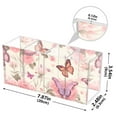 thumbnail image 3 of Butterflies Flowers Floral Pencil Pen Cosmetic Holder Cup Makeup Brush Holder Desk Accessories Holder Acrylic Organizer for Office School Home, 3 of 7