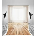 thumbnail image 3 of ABPHOTO 5x7ft Photography Backdrop Window with Curtains in Large Room Interior Photo Background Backdrops for Photography Photo Shoots Party Adults Wedding Personal Portrait Photo Studio Props, 3 of 4