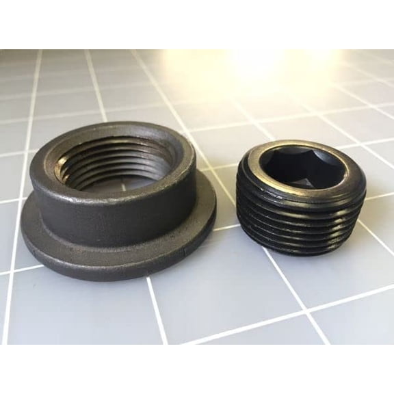 Motobilt Weld In Fill Bung Kit Steel Silver, New, 1 Count