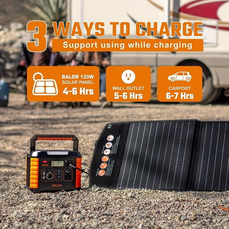 Baldr Portable Power Station 330W, 297Wh Backup Lithium Battery, 110V/330W Pure Sine Wave AC Outlet, Solar Generator (Solar Panel Not Included) for Outdoors Camping Travel Hunting Emergency Baldr Portable Power Station 330W, 297Wh Backup Lithium Battery, 110V/330W Pure Sine Wave AC Outlet, Solar Generator (Solar Panel Not Included) for Outdoors Camping Travel Hunting Emergency