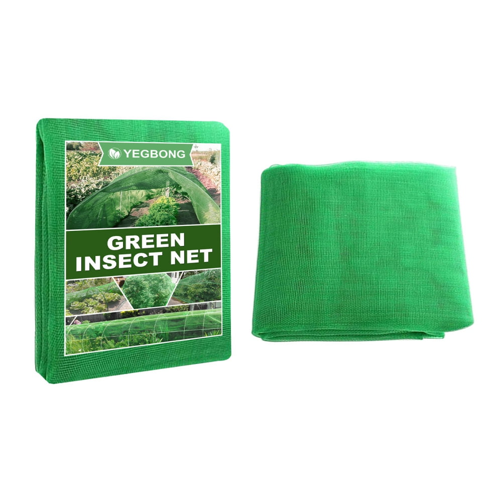 20x10' COMMERCIAL QUALITY POND & GARDEN NETTING w/ 12 STEEL STAKES-1/2 INCH MESH 