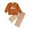 Brown, variant on HXWCHs Toddler Baby Boy Football Smocked Outfit Long Sleeve Embroidery Crewneck Sweatshirt Gingham Pants Two Piece Clothes Size: 2-3 years Brown
