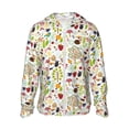 thumbnail image 2 of Lsque Fall Animals UPF 50+ Lightweight Sun Protection Men's Women's Long Sleeve Shirt, Hoodie Performance -Small, 2 of 9
