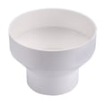 thumbnail image 1 of Tubo reductor de plástico ABS para ventilador de cocina, cónico de 150 mm a 100 mm (blanco), 1 of 6