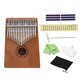 thumbnail image 1 of Portátil 17 Teclas Kalimba Mbira Pocket Thumb Piano Caoba Sólida, 1 of 8