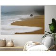 thumbnail image 2 of Giant Art 72x48 Foggy Beach Fine Art Giant Canvas Print in Multi-Color, 2 of 3