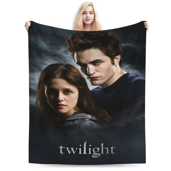 The Twilight Saga Blanket Cozy Warm Flannel Throw Blanket for Living Room Bedroom Bed Sofa Car, All Seasons Fleece Blankets Gifts for Kids Teens Adults 40"X30"