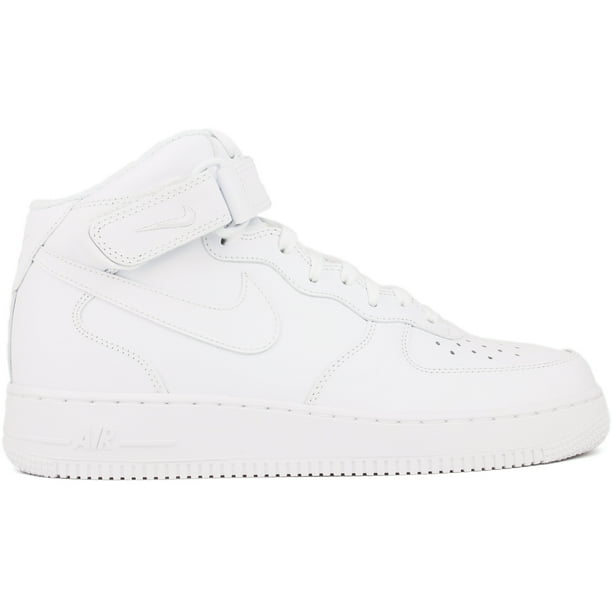 Nike Air Force 1 Mid 07 315123 111 Men's White Lifestyle Basketball Shoes, 10