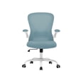 thumbnail image 1 of Silla de Oficina Bluelander, Silla Ergonómica, Altura Ajustable Reclinable 90°, Soporte Lumbar, Descansabrazos, Azul, 1 of 4