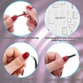 thumbnail image 4 of Pegatinas para decoración de uñas con relieve estereoscópico 5D, diseños de uñas para mujeres, decoraciones de uñas acrílicas DIY, 3 hojas, 10,5 x 6 cm, 4 of 5
