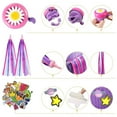 thumbnail image 4 of Kids Bike Basket Purple Woven for Kids Bike Handlebar Bike or Scooter,1 Set, 4 of 6