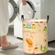 thumbnail image 5 of Balery Scandinavian Style Hygge Cesta de ropa redonda con asas, impermeable, independiente, para ropa, juguetes, dormitorio y familia-Medium, 5 of 6