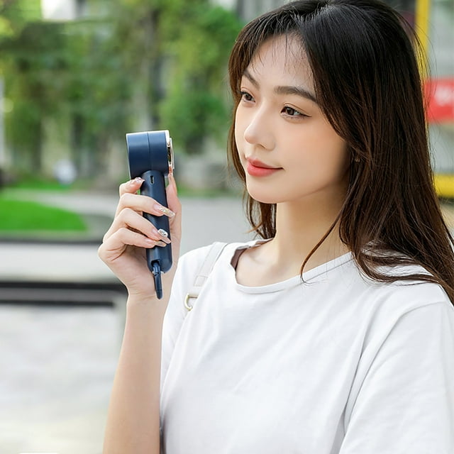 Boovnll Fan, Handheld Fan. Mini Handheld Coolin Fan. Usb Charging Hanging Large Wind Light Tone Portable Handheld Small Fan, Portable Fan