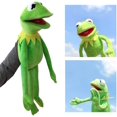thumbnail image 1 of Marioneta De La Rana Kermit, Marioneta De Mano De Felpa De Rana, Lindo Muñeco De Peluche De Dibujos Animados, Juguete De Marioneta De Mano De Felpa, Regalos Creativos De Juguetes E, 1 of 5