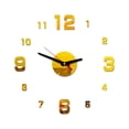 thumbnail image 1 of Acrylic Roman Numerals Modern DIY Wall Clock Decorative Sticker Mural Design For Home Interior, 1 of 3