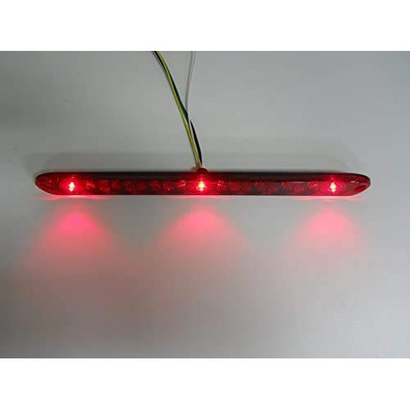 TecNiq Red HI Mount Center ID Bar 11 LED Stop Light Trailer Truck