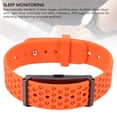 thumbnail image 6 of Xirurus Smart Bracelet 24H Sleep Tracking 127 Sports Modes Water Proof Fitness Tracker Band with Call Reminder Alarm Clock Camera Control For Running Orange[cite: 1], 6 of 9