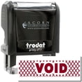 thumbnail image 1 of Self-Inking Void with Strikelines Stamp, Trodat Printy 4911, Press and Print Stamping, Impression Size 5/8" x 1-1/2", Up to 10,000 Impressions - Burgundy Ink, 1 of 10