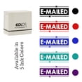 thumbnail image 7 of Printtoo E-Mailed Self Inking Rubber Stamp Pre-Inked Office Stamp- Home Office Business Stationery, 47 x 20 mm Blue, 7 of 7
