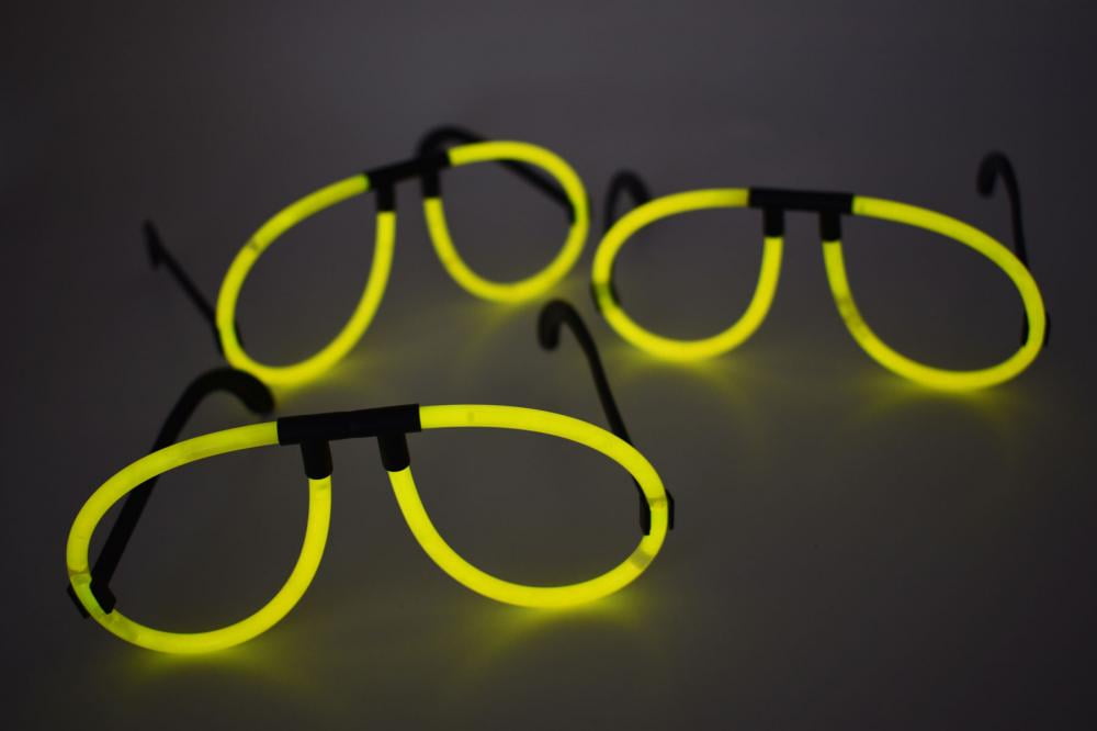 25 Glow Eyeglasses Connectors 