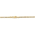 thumbnail image 4 of 14K Yellow Gold 2.25mm Milano Rope Chain 16 Inch, 4 of 6