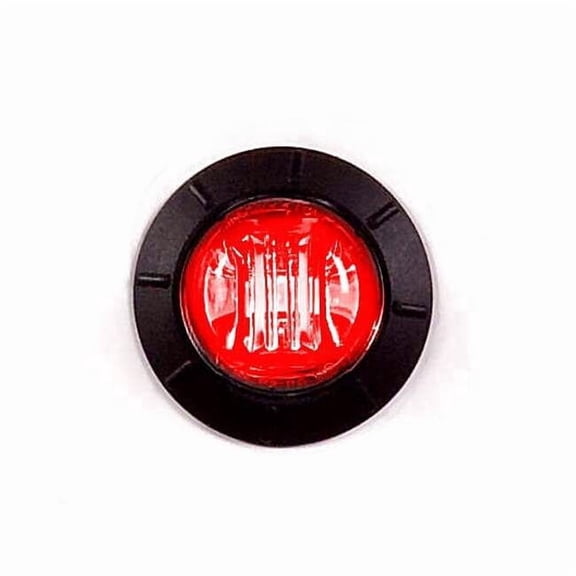 Maxxima Clearance Light, LED, Red, Grommet, 3/4 Dia M09300R