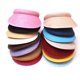 thumbnail image 2 of Sombrero de copa vacío para padres e hijos de primavera y verano, sombrero de sol con protección solar simple para adultos, sombrero de tablero ligero de viaje para niños, 2 of 6
