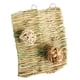 thumbnail image 2 of Juguetes Juguete para animales pequeños Bola de ratán Colchoneta para dormir Ropa de cama de conejito Cama tejida de paja para 3 uds estilo B, 2 of 9