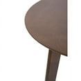 thumbnail image 4 of Wickerix Round Extendable Dining Table, Medium Brown, 4 of 9
