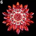 thumbnail image 3 of Leadrop Women Fashion Shiny Alloy Rhinestone Flower Wedding Bridal Bouquet Brooch Pin, 3 of 8