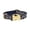Dark Blue, variant on JOLLGII Personalized Plaid Printed Dog Collar With Bone-Shaped Buckle, Custom Name and Phone Number, Adjustable Cotton Blend Collar For Small Medium Large Dogs, Breathable Woven Fabric(S,Red)
