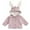 Pink, variant on Winter Girls Coat Cute Rabbit Ears Hooded Jacket Warm Outerwear, Sizes 3-4T