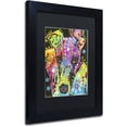 thumbnail image 2 of Trademark Fine Art "Curious Greyhound" Canvas Art by Dean Russo, Black Matte, Black Frame, 2 of 4