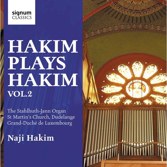 Naji Hakim - Hakim Plays Hakim - the Stahlhuth-Jann Organ - Music & Performance - CD