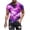 E Multicolor, variant on Mens Shirts Casual Stylish Mens Shirts under $5.00 Men's Casual Sky Printed Round Neck Short Sleeved T-shirt Top