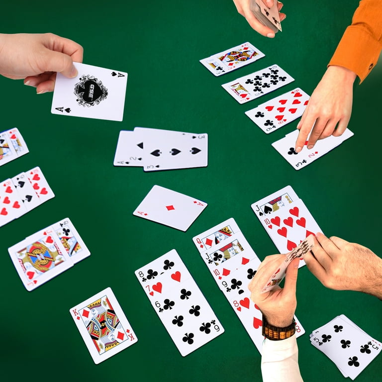 GSE Games & Sports Expert 6 Decks Nertz Card Game. Standard