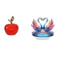 thumbnail image 1 of Escultura De Cisne De Cerámica Con Forma De Fruta, Adorno Para El Hogar, Cafetería, Estudio, Oficina, Mesa, Centro De Mesa, Decoración Para Fiestas Y San Valentín., 1 of 8