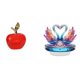 thumbnail image 1 of Escultura De Cisne De Cerámica Con Forma De Fruta, Adorno Para El Hogar, Cafetería, Estudio, Oficina, Mesa, Centro De Mesa, Decoración Para Fiestas Y San Valentín., 1 of 8