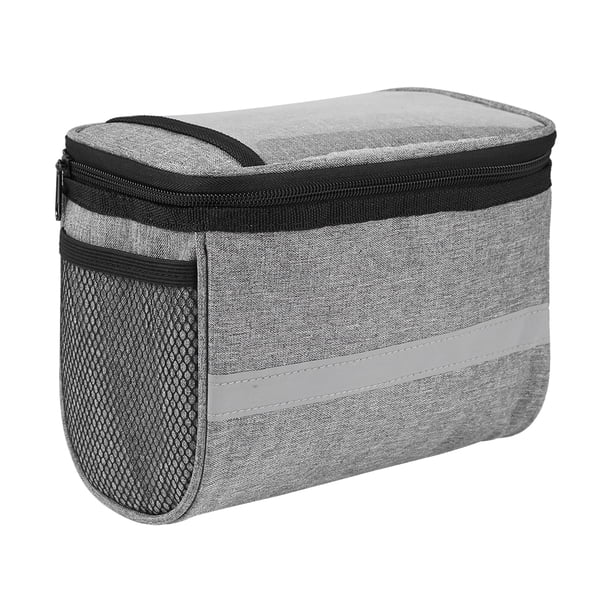 Bolsa de manillar de bicicleta con pantalla táctil Wdftyju aislamiento Bolsas de asiento delantero