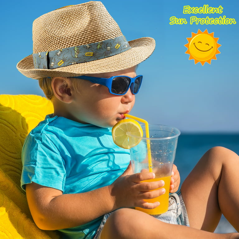 Leisure Print Sun-Protection Straw Hat