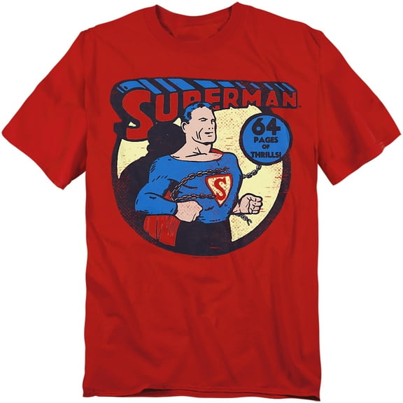 DC Comics T-Shirt Superman 64 Unisex Graphic Tee For Men & Women