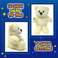thumbnail image 4 of The Noodley Glow 12" Teddy Bear Stuffed Animal Plush Night Light, 4 of 10