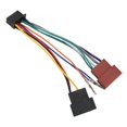 thumbnail image 3 of Adaptador De Arnés De Cableado De Radio, Adaptador De Arnés De Radio ISO De Plástico ABS Ecológico Compacto Profesional Para Viajes, 3 of 8