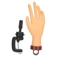 thumbnail image 3 of Fake Hand, Acrylic Color PVC Mannequin Hand Reusable Flexible  For Home For Nail Salon, 3 of 8