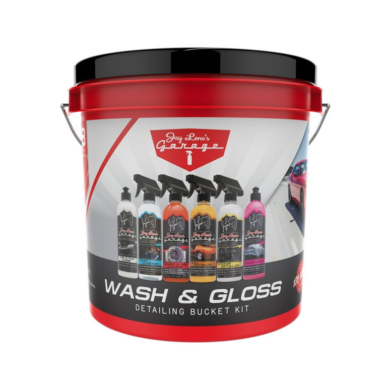 Jay Leno's Garage Wash & Gloss Detailing Bucket Kit - 1 Each